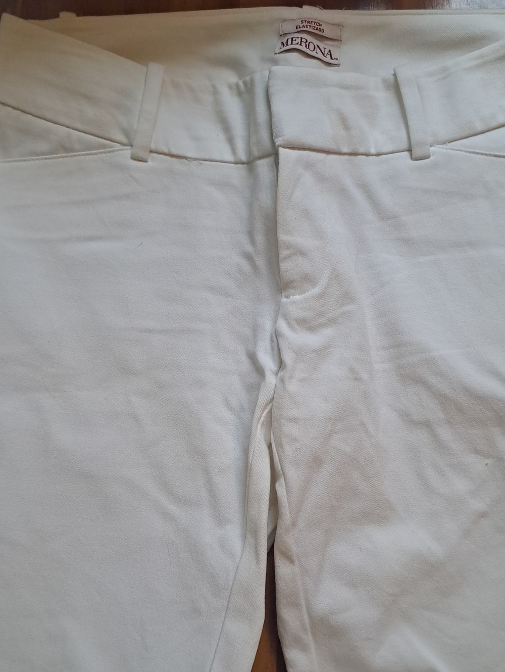 Merona White Stretch Jeggings - Clean Mid-Rise Style